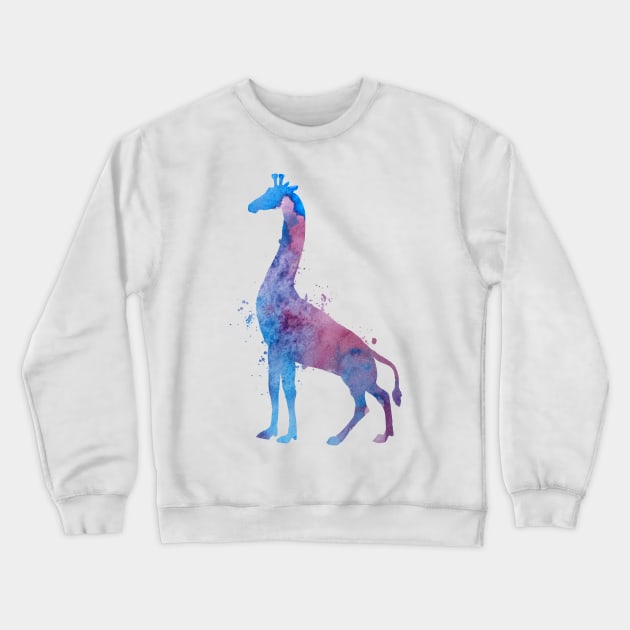 Giraffe Crewneck Sweatshirt by TheJollyMarten
